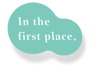 In the first place,
